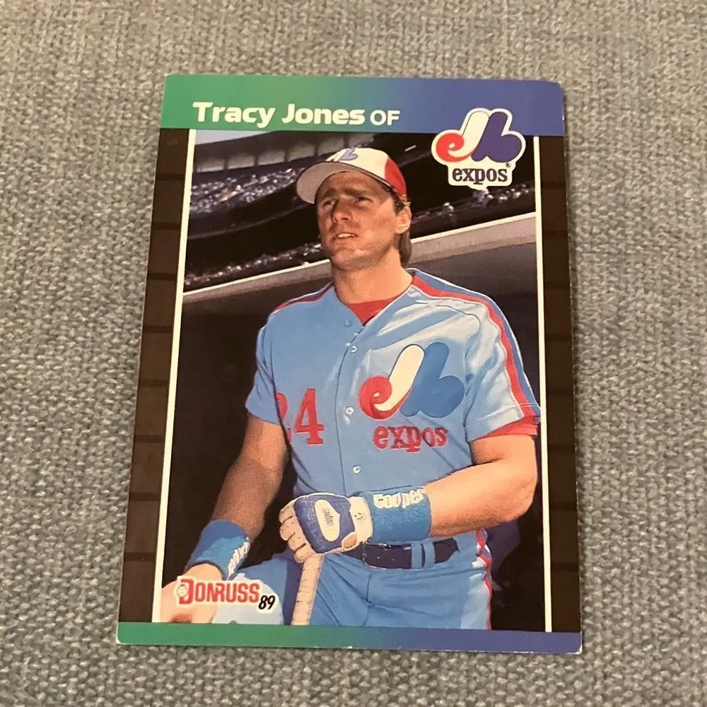 1989 Donruss Montreal Expos Baseball Card Trading Card